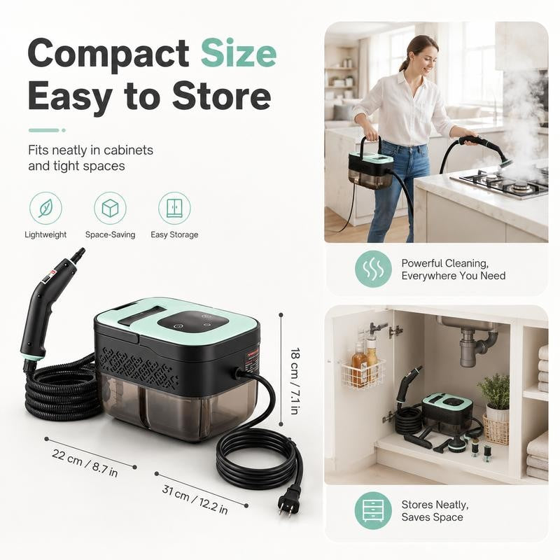 Portable Handheld Steam Cleaner for