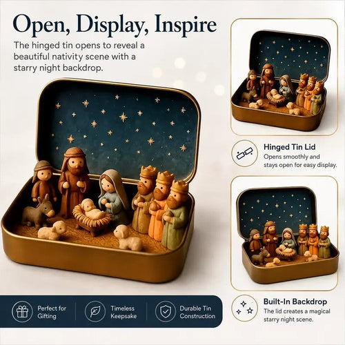 Mini Boxed Nativity Set