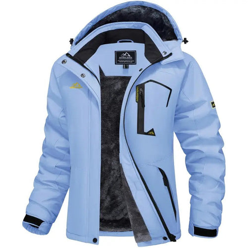 Women's Waterproof Fleece-Lined Ski Jacket