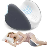 Heart-Shaped Memory Foam Knee Pillow for Side Sleepers