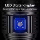 Rechargeable Strong Flashlight with Power Bank