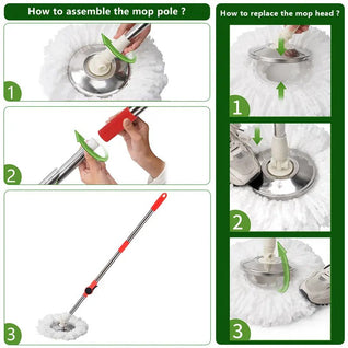 Spin Mop Bucket Set
