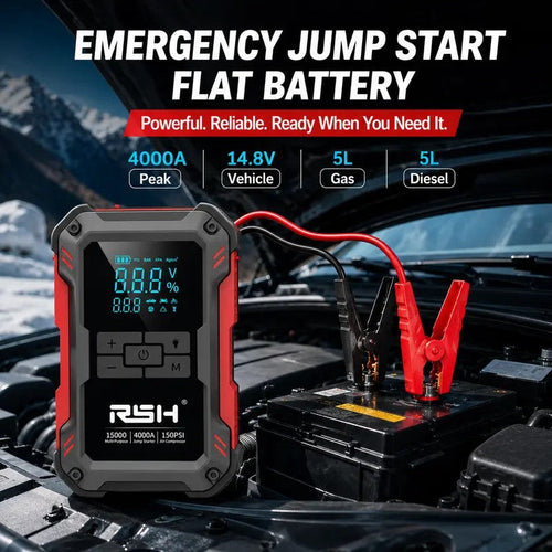 12V Jump Starter & Tire Inflator
