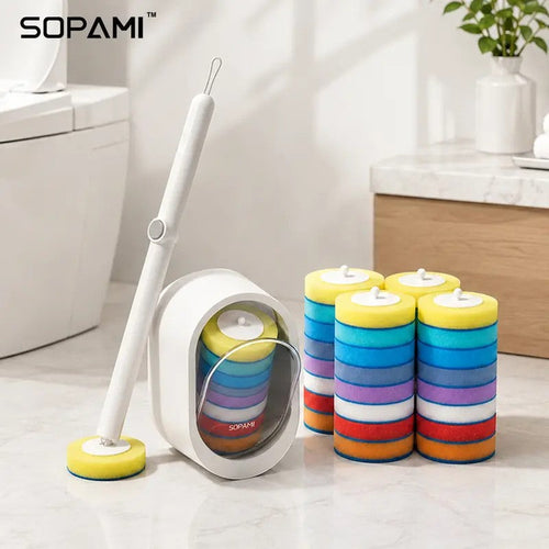 Disposable Toilet Scrubber Kit