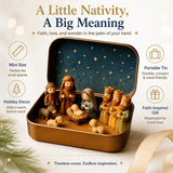 Mini Boxed Nativity Set