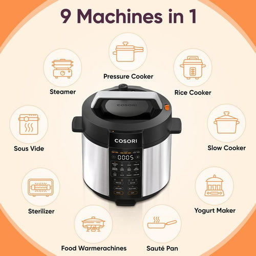 COSORI Pressure Cooker & Rice Cooker Bundle