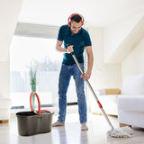 Spin Mop and Wringer Bucket Set