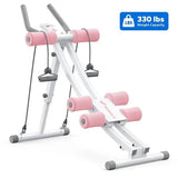 MERACH Foldable Ab Trainer with LCD Monitor