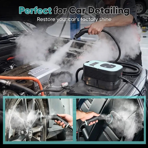 Portable Handheld Steam Cleaner for Kitchen, Bath, Furniture, and Car