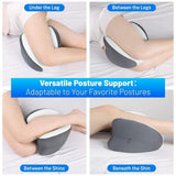 Heart-Shaped Memory Foam Knee Pillow for Side Sleepers