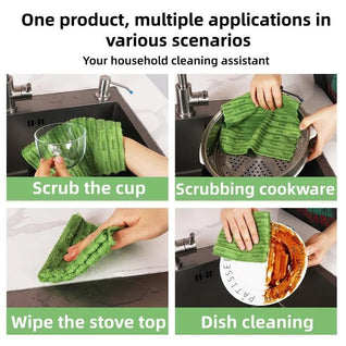 Tear-Off Reusable Cleaning Cloths