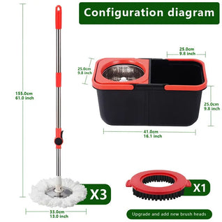 Spin Mop Bucket Set
