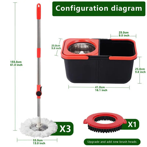 Spin Mop Bucket Set