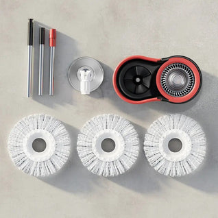 Spin Mop and Wringer Bucket Set