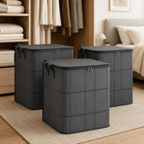 Large Foldable Zippered Storage Bin