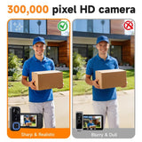 Wireless Doorbell Camera with 4.3" Monitor
