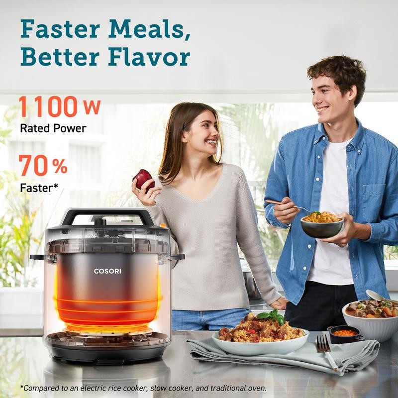 COSORI Pressure Cooker & Rice Cooker Bundle