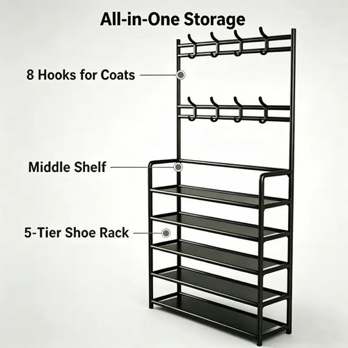 3-in-1 Entryway Organizer