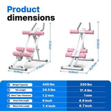 MERACH Foldable Ab Trainer with LCD Monitor