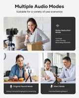 KUKIHO Wireless Lavalier Mic Set