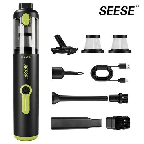 SEESE Cordless Car Vacuum & Air Duster