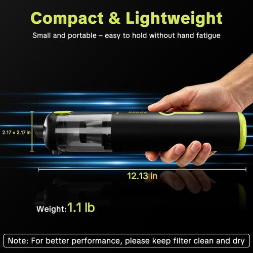 SEESE Cordless Car Vacuum & Air Duster