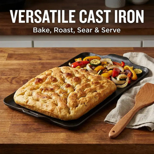 Ceramic Non-Stick Baking Pan for Tortillas and Everyday Baking
