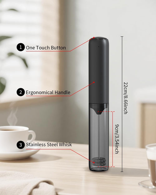 Rechargeable Milk Frother