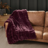 Frye Bubble Faux Fur Throw