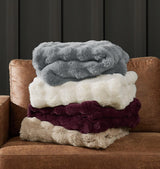 Frye Bubble Faux Fur Throw