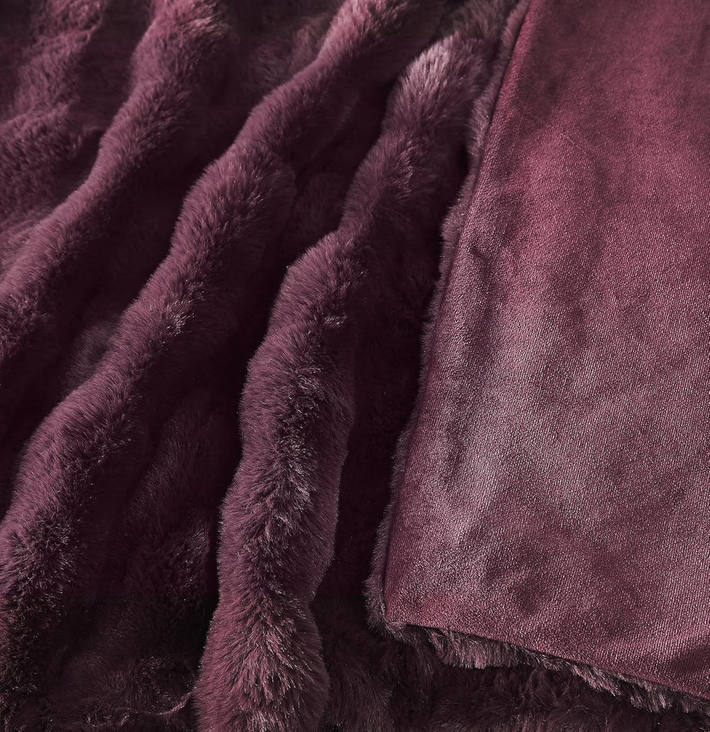 Frye Bubble Faux Fur Throw