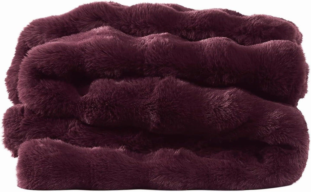 Frye Bubble Faux Fur Throw