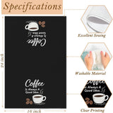 Coffee Waffle Weave Towel