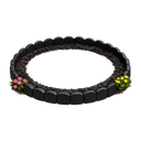 Outdoor landscape mulch ring