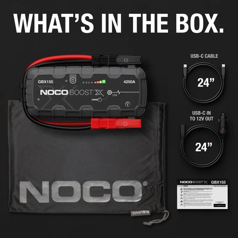 NOCO Boost X 4250A Jump Starter