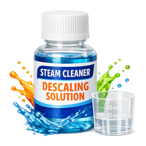 Steam cleaner descaling solution